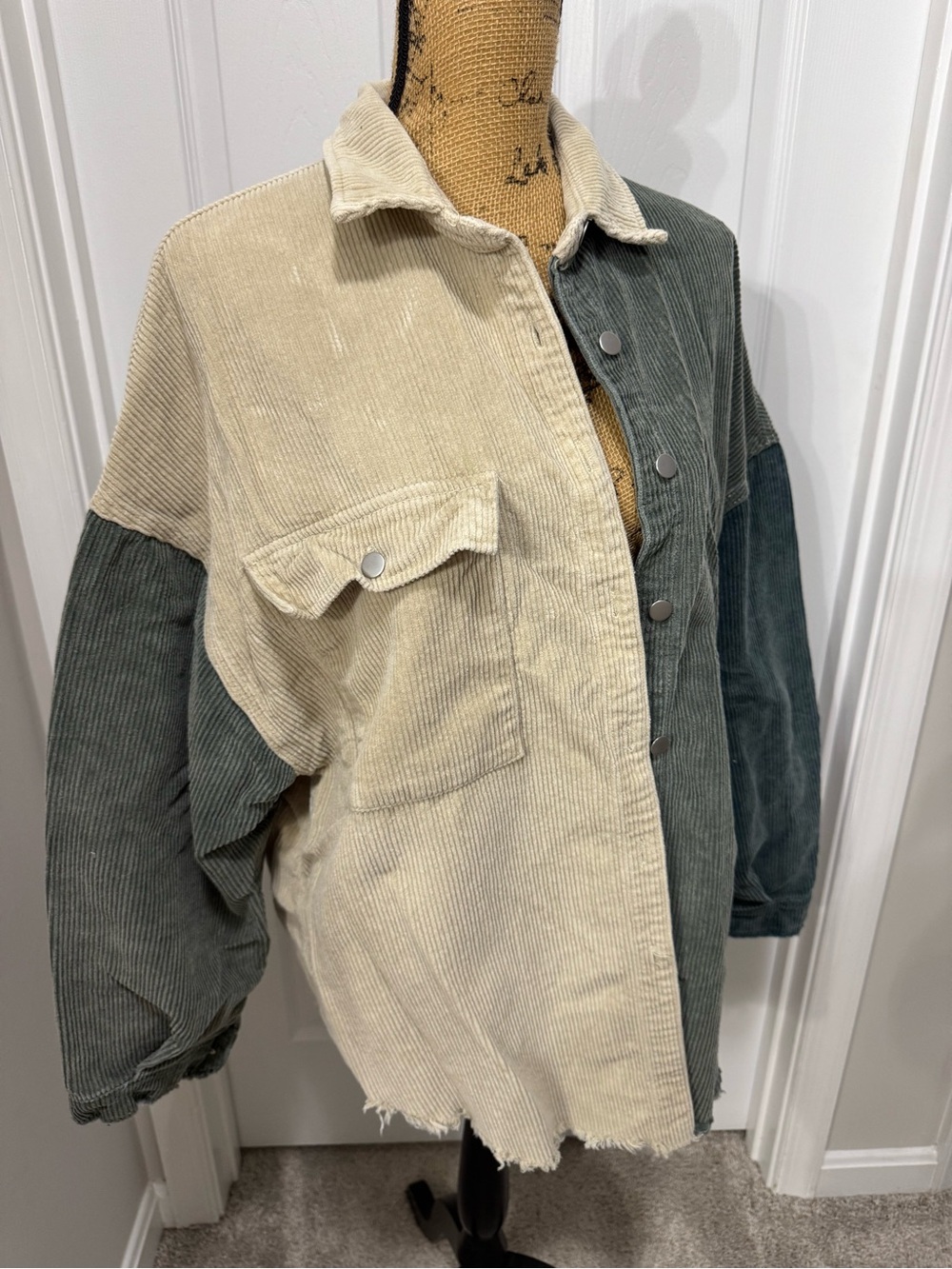 POL Oversized Corduroy Jacket